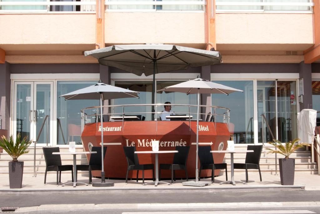 Logis Hotel & Restaurant Mediterranee ปอร์-ลา-นูแวลล์ ภายนอก รูปภาพ