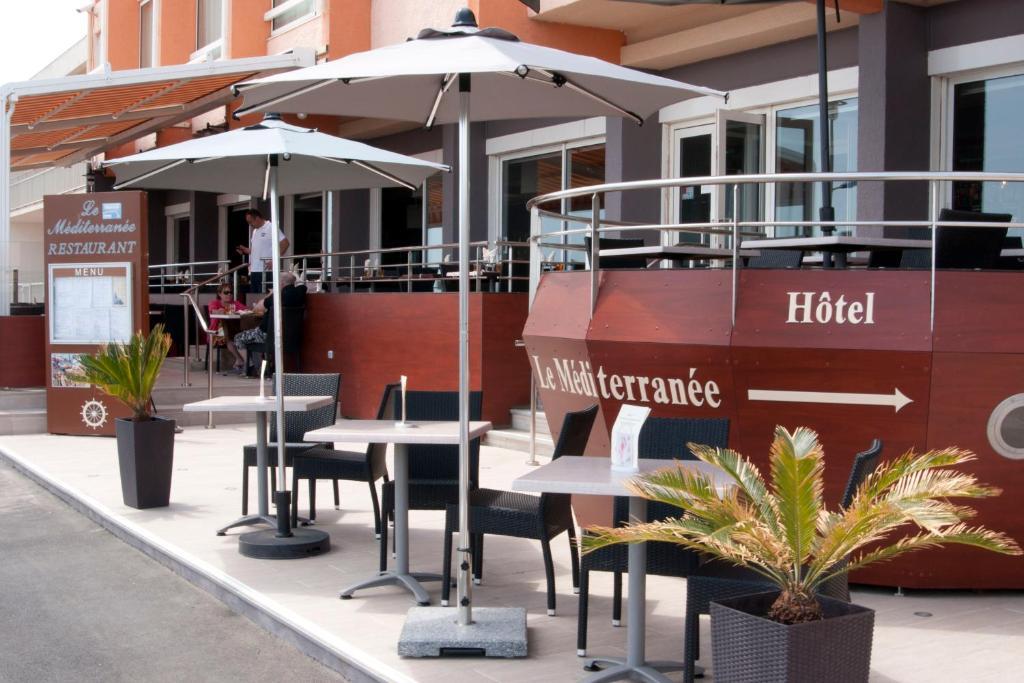 Logis Hotel & Restaurant Mediterranee ปอร์-ลา-นูแวลล์ ภายนอก รูปภาพ